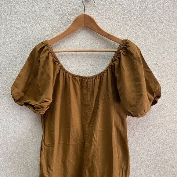 Free People Nalani Off-The-Shoulder Jumpsuit Endless Summer Beach Medium - Picture 2 of 6